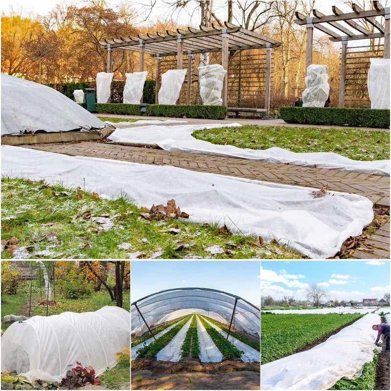 SuperMMarK 100 Pack Garden Landscape Staples, 6 Inch 11 Gauge Galvanized Garden Stakes Ground U Shaped Landscape Pins to Secure Lawn Fabrics Weed Barrier Covers Ground Cover and Landscaping - Image 4